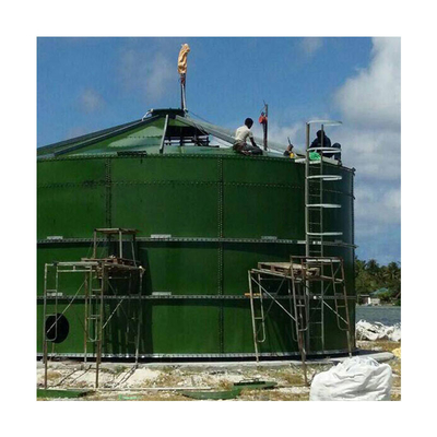 Dierlijke mest Anaërobe vergister Biogasproductie in biogasinstallatieproject