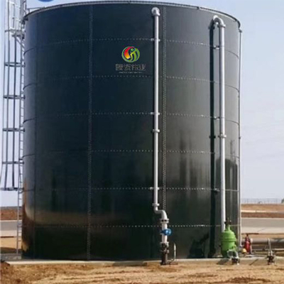 Biogas aan CNG-Installatie in de Anaërobe Spijsvertering van de Biogasinstallatie in Biogasproductie