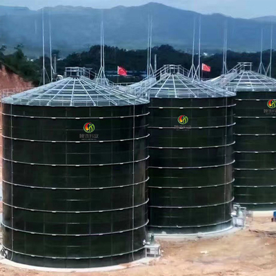 Dung Gas Plant Human Waste-Anaërobe de Spijsverteringselektrische centrale van de Biogasinstallatie