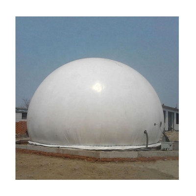 Biogasinstallatie 0,7 mm-1,5 mm gashouder voor afvalwaterbehandeling