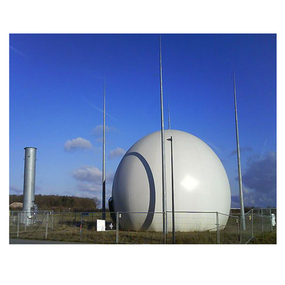 Automatisch bediende biogasgashouder met speciale anti-corrosie materialen