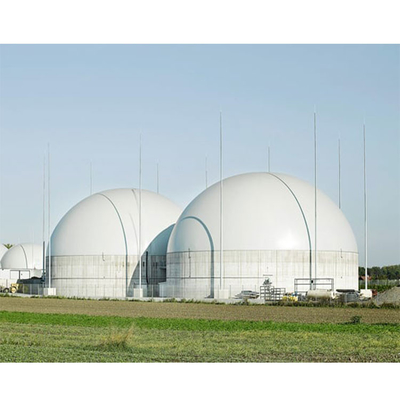 Automatisch bediende biogasgashouder met speciale anti-corrosie materialen