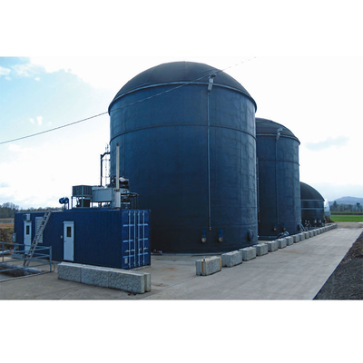 Flexibel gasopslagtank met dubbele membraan voor biogas en gas voor opslag van afvalwater