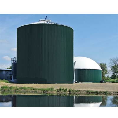 Flexibel gasopslagtank met dubbele membraan voor biogas en gas voor opslag van afvalwater