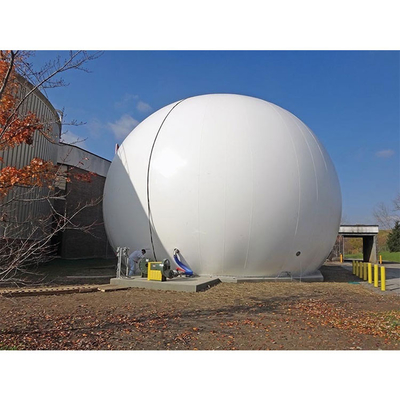 Automatisch bediende biogasgashouder met speciale anti-corrosie materialen