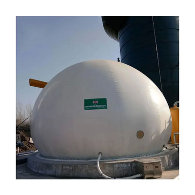 Biogas en afvalwater Biodigester Tank Anti-corrosie PES/PVC/PDFE