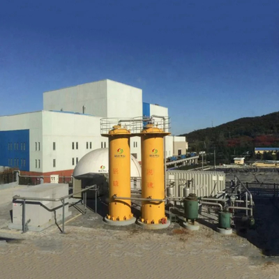 Biogaszuiveringsinstallatie voor staal die zorgt voor schone en betrouwbare industriële brandstof
