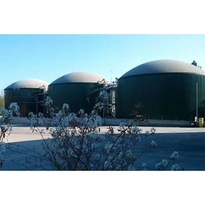 Anaërobe reactor met glas gesmolten in staal voor landbouw afval / palmolie afval