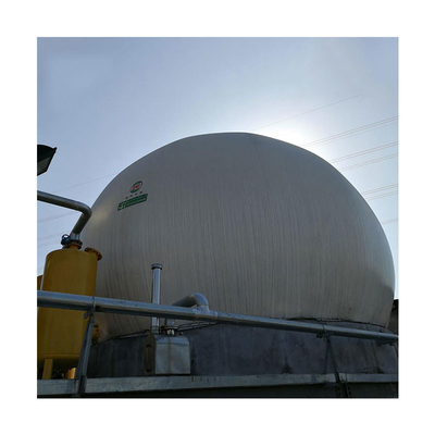 880m3 dubbel het Gashouder van het Filmbiogas Anticorrosief Recycling