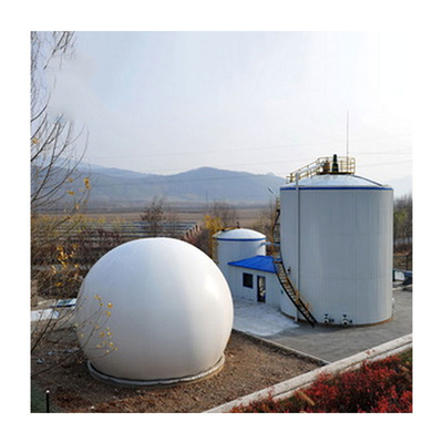 880m3 dubbel het Gashouder van het Filmbiogas Anticorrosief Recycling
