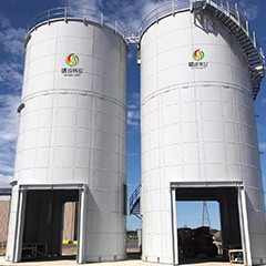 Vloeibaar gemaakt anaëroob - het Biogas van de bedreactor UASB van Kippenmest