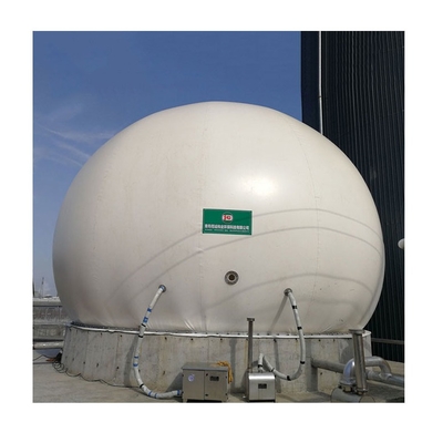 880m3 dubbel het Gashouder van het Filmbiogas Anticorrosief Recycling