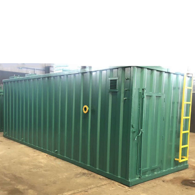 Het biologische FRP Containerized Behandeling van afvalwater Geïntegreerde Materiaal van de Behandelings van afvalwaterinstallatie