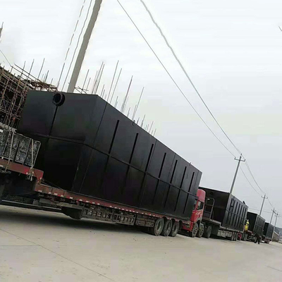 Het biologische FRP Containerized Behandeling van afvalwater Geïntegreerde Materiaal van de Behandelings van afvalwaterinstallatie