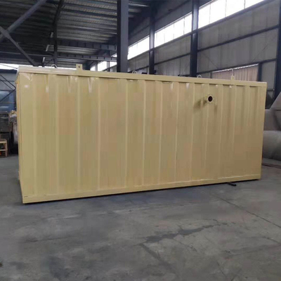 Laboratoriumfrp Containerized Afvalwaterzuiveringsinstallatie voor Hotel