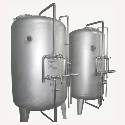Koolstofstaal van de Zandfilter Van verschillende media 220V 50Hz het Filtratiesysteem Van verschillende media